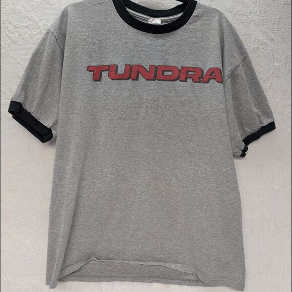 Nascar Grey Tundra Pit Crew Member Shirt Men XL Craftsman Truck Racing Cars - Picture 1 of 7